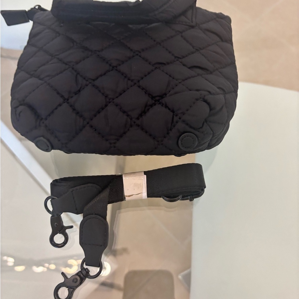 Black Quilted Women's Bag Mini